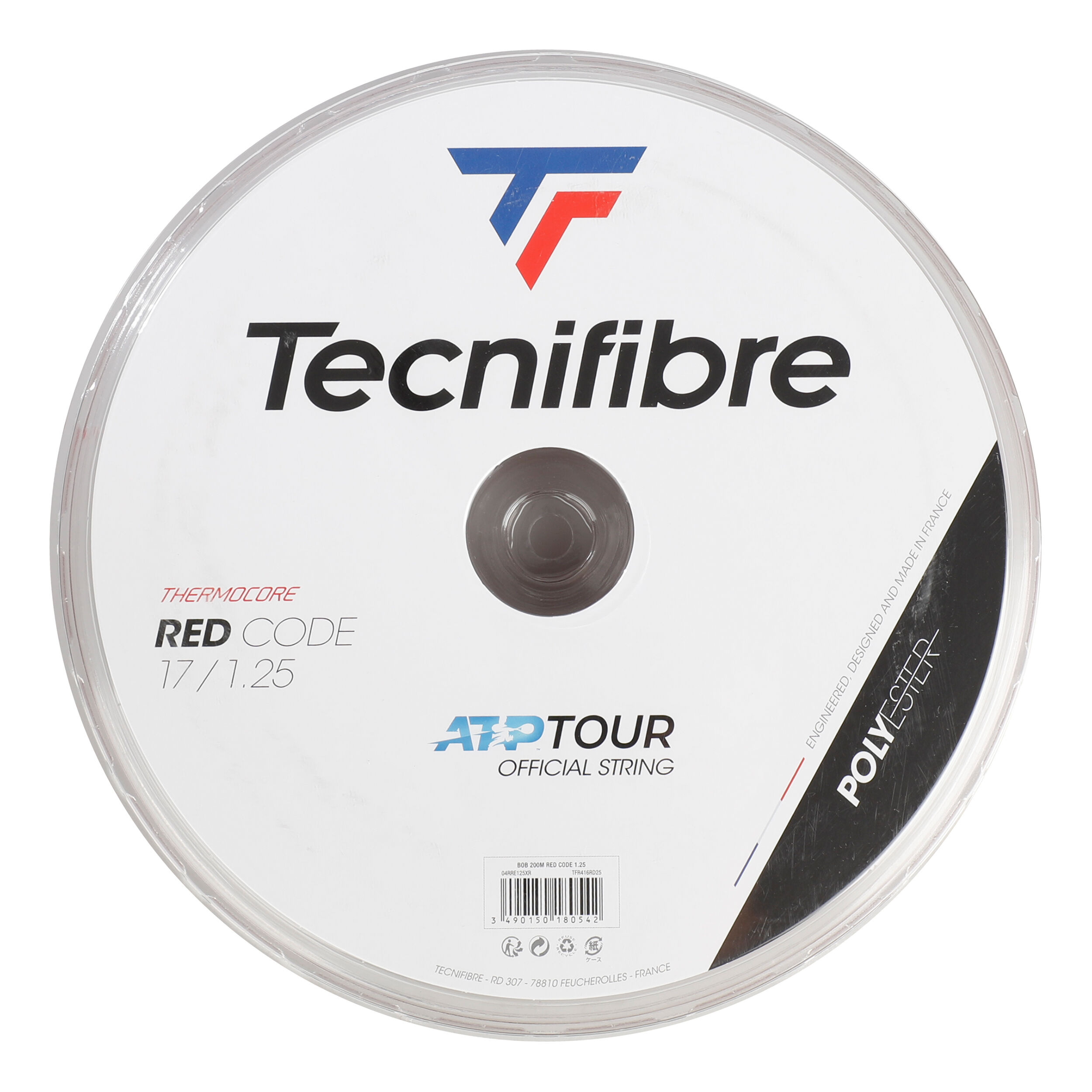 Tecnifibre Pro Redcode 200m Bobine Cordage - Rouge