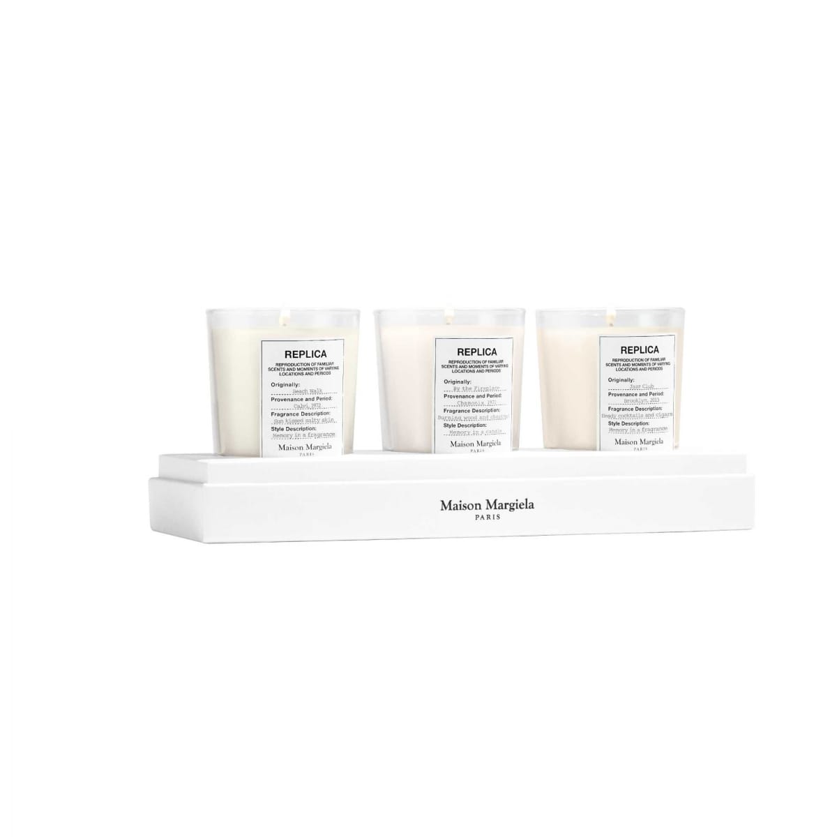 Maison Margiela REPLICA Coffret Bougies Parfumées