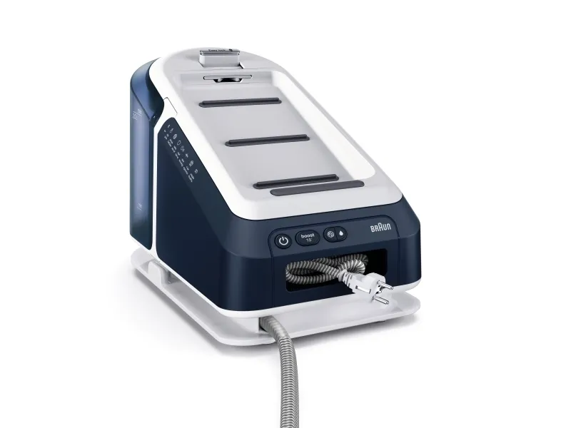 Braun CareStyle 7 Pro IS 7282 BL - Dampstrygejern med automatisk afbrydelse - såleplade: EloxalPlus FreeGlide 3D - 2700 W - blå