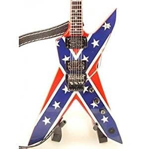 Mini guitar: Pantera - Dimebag Darrell - Dean 'Dixie Rebel'