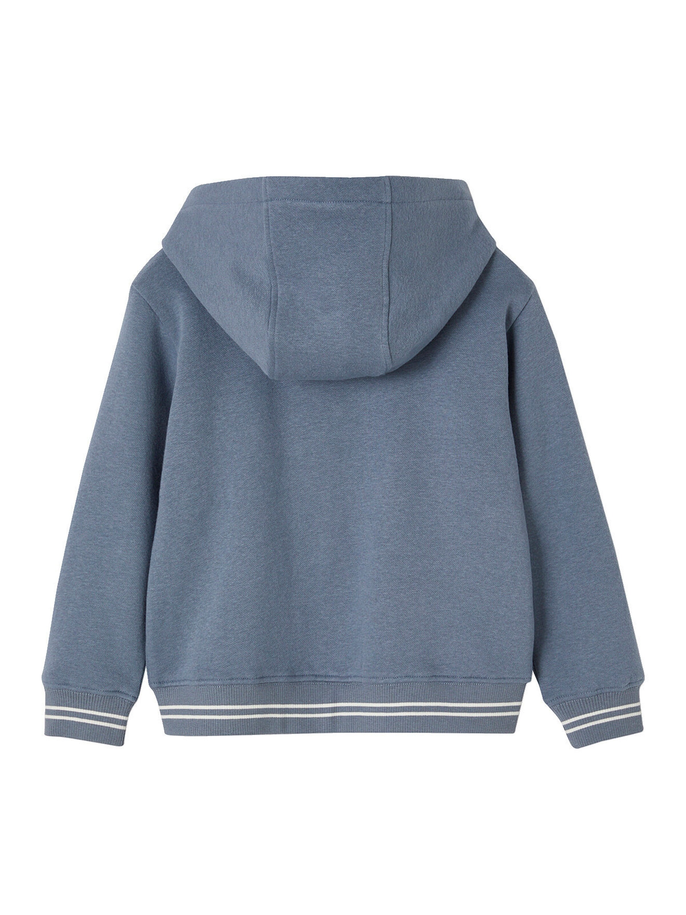 Vertbaudet Jungen Sportjacke mit Kapuze graublau