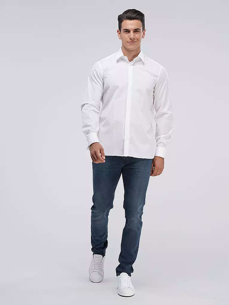 VAN LAACK Hemd Tailor Fit weiss