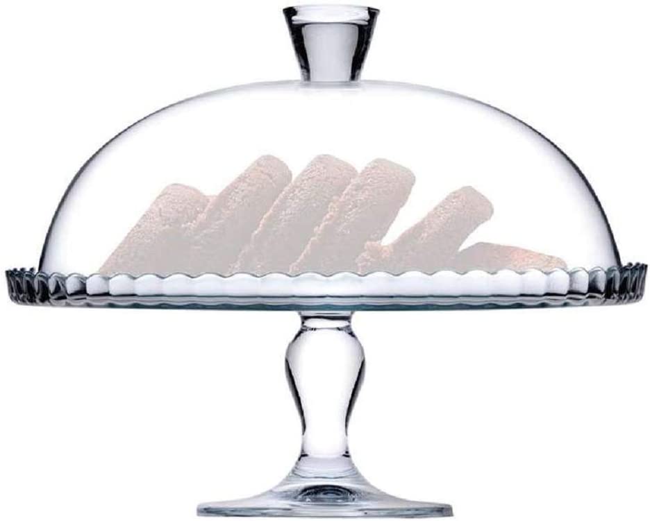 Etagere mit Glocke Pasabahce 32 cm Tortenständer