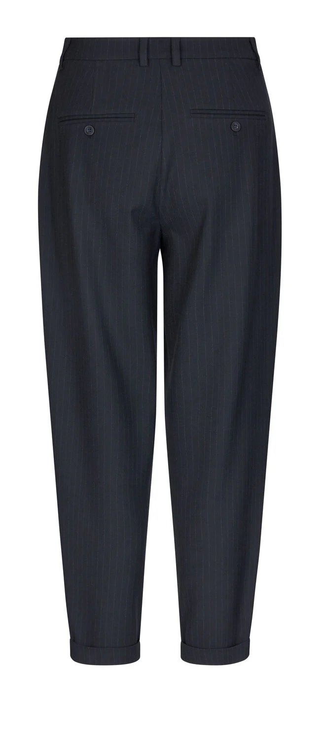 Five Units  Emma habitbukser - Navy Pinstripe