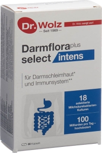 Dr. Wolz Darmflora plus select intens Kapseln, 80 Stück