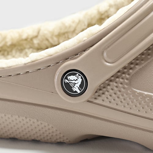 Claquettes Classic Lined Clog 203591 Mushroom Bone