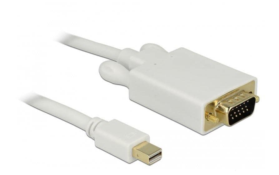 Kabel Mini-DisplayPort - VGA, 1 mMini Displayport Stecker zu VGA 15 Pin Stecker