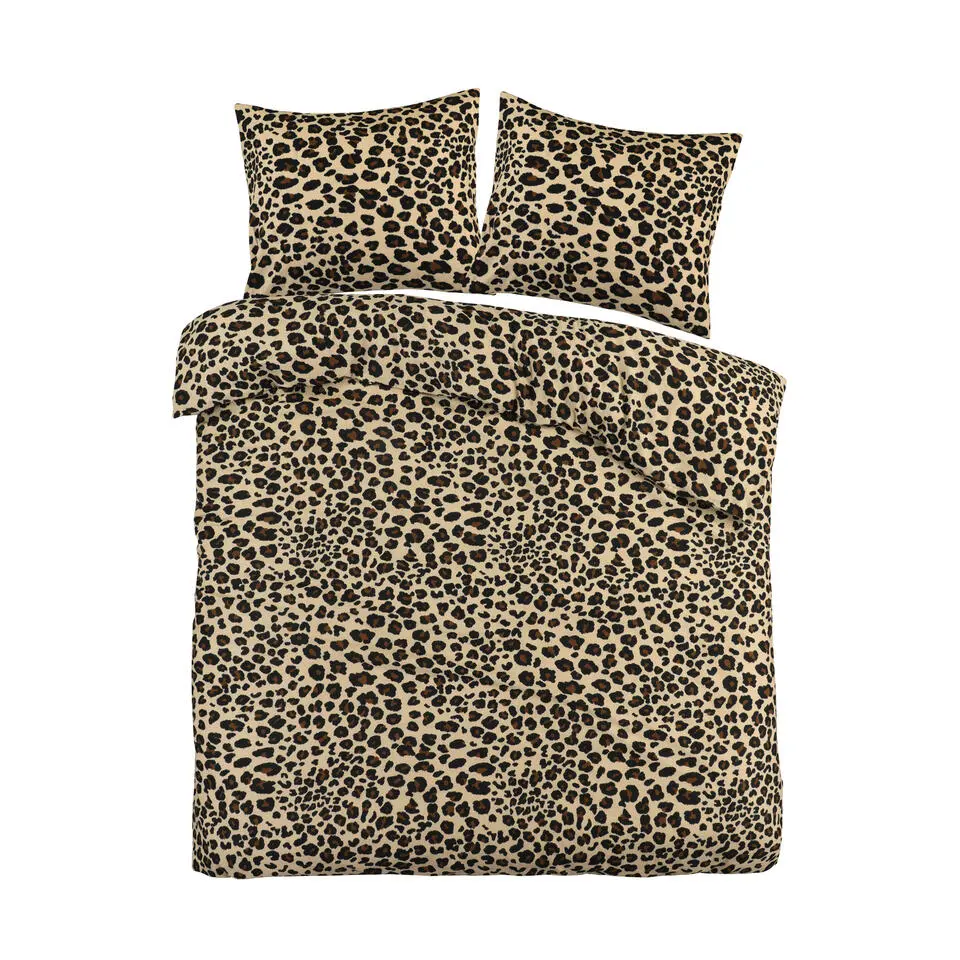Day Dream Dekbedovertrek Panter - 240x200/220 cm - Beige