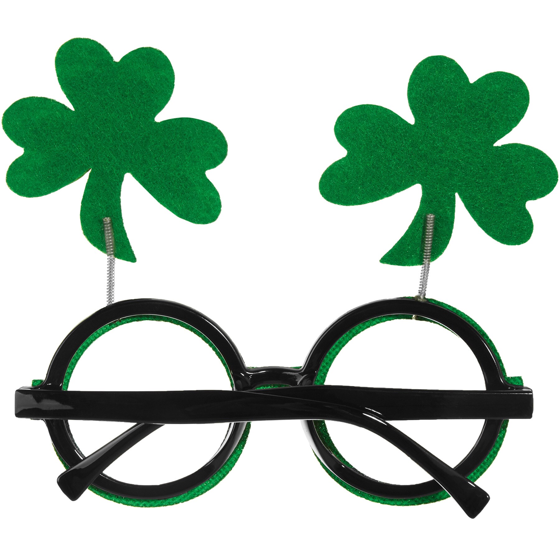 tectake® St. Patrick’s Day Spaßbrille mit Kleeblättern