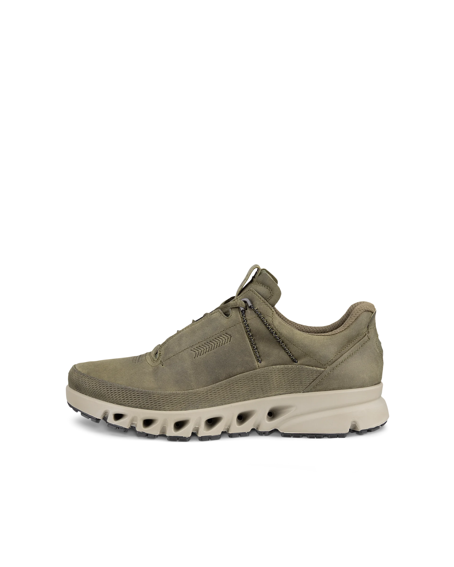 ECCO MULTI-VENT M Herren Nubuklederschuh mit Gore-Tex Grün
