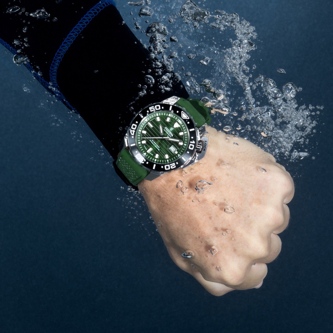 Festina Swiss Diver COSC Grün