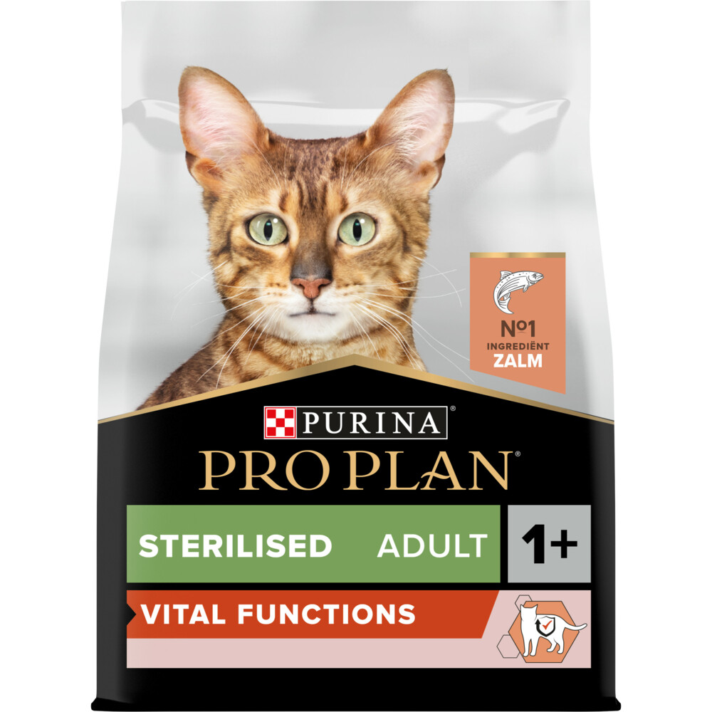 Pro Plan Adult Sterilised Vital Functions Zalm3 kg