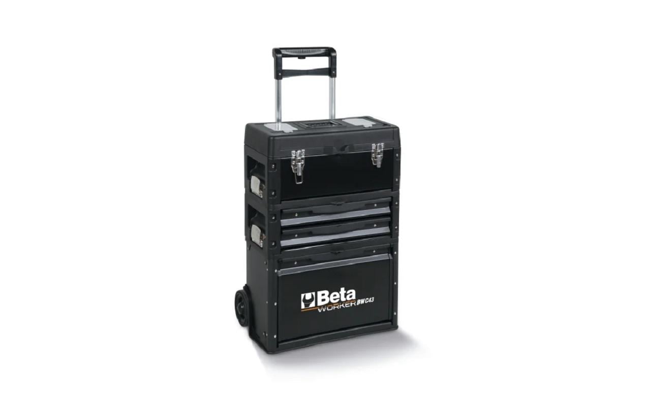Trolley BW C43 - BETA<br>Werkzeugtrolley mit drei stapelbaren Modulen