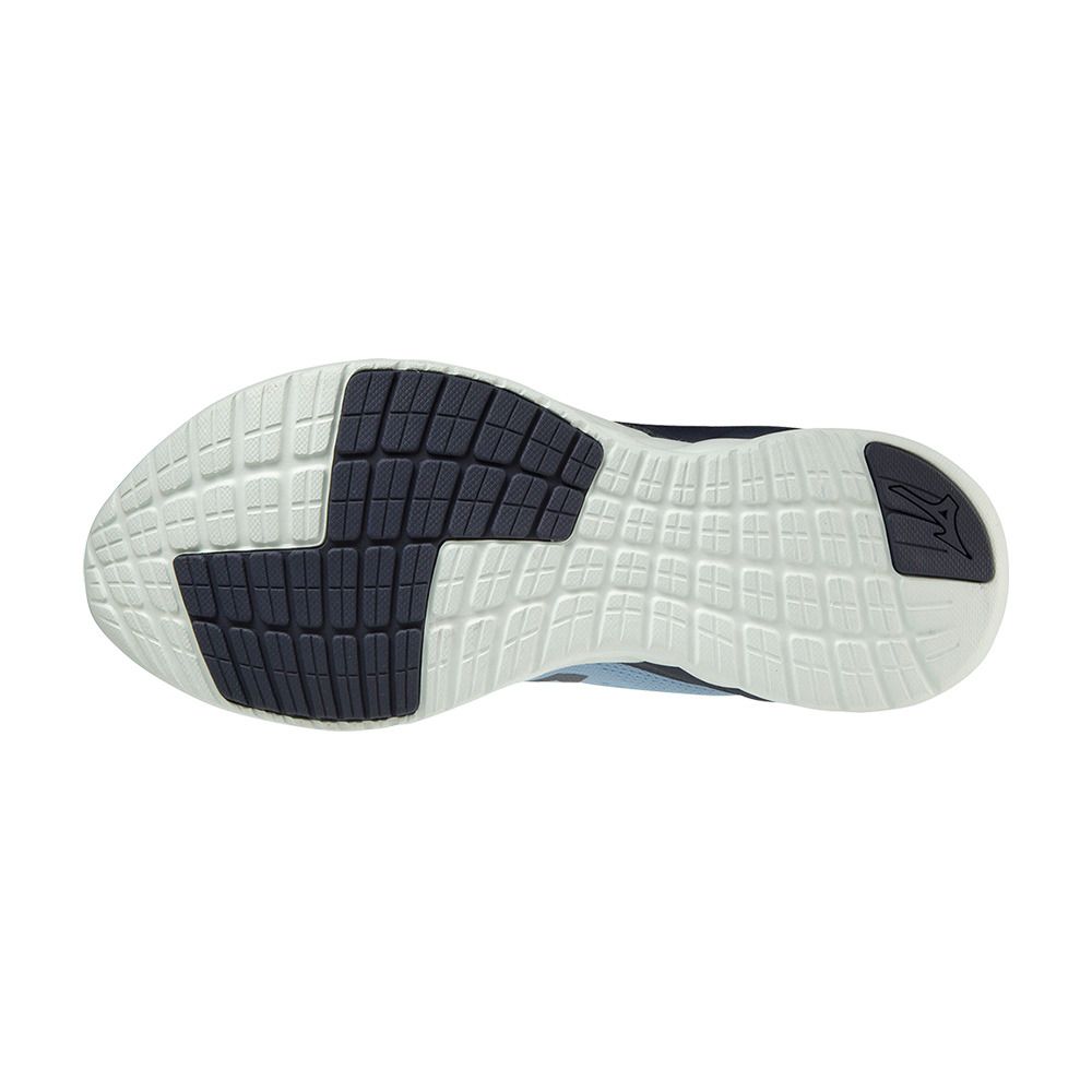 Mizuno WAVE REVOLT 2 - Chaussures running Femme placidb/metallicg/polarn