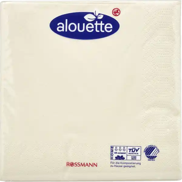 Serviette creme