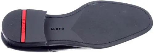 Lloyd zwart Sabre 12-076-00 - maat 12.5 veterschoen zwart - maat 12.5 Calandschoen
