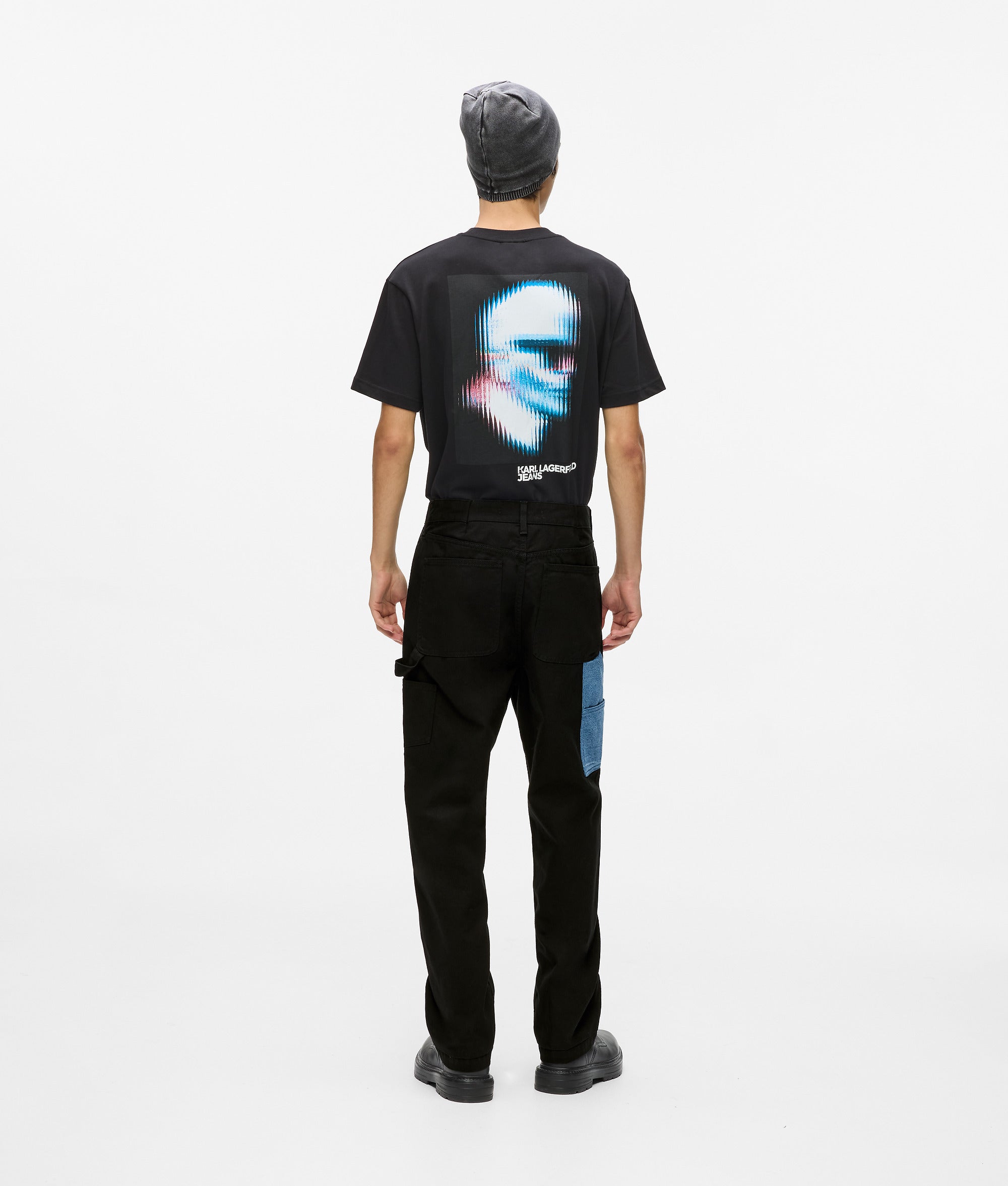 Denim zak timmerman Broeken