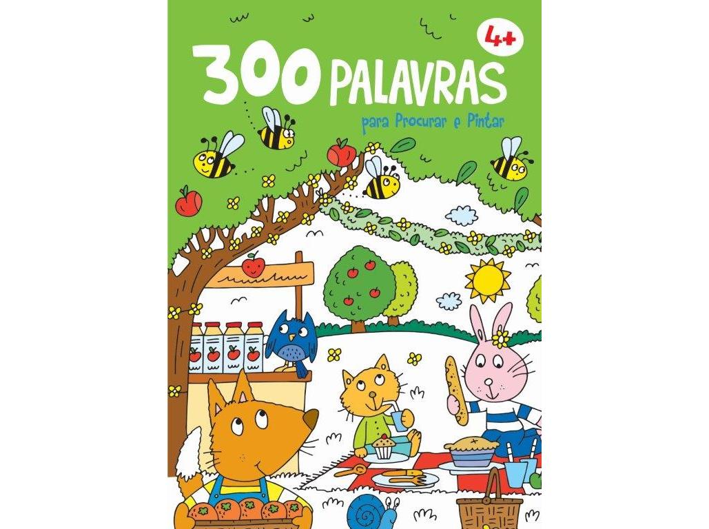 LIVRO 300 PALAVRAS COLORIR
