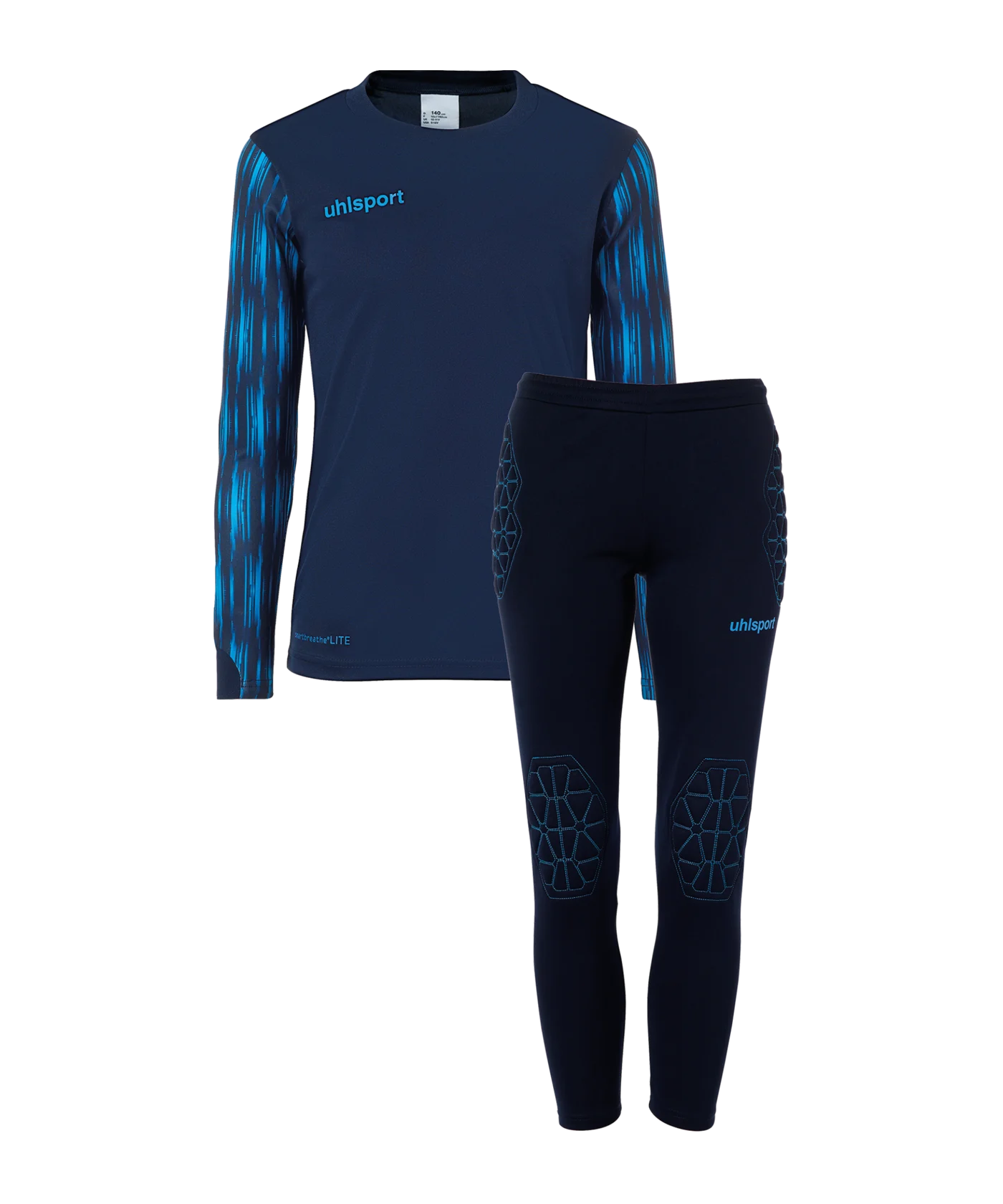 uhlsport Reaction Torwartset Kids Blau F02