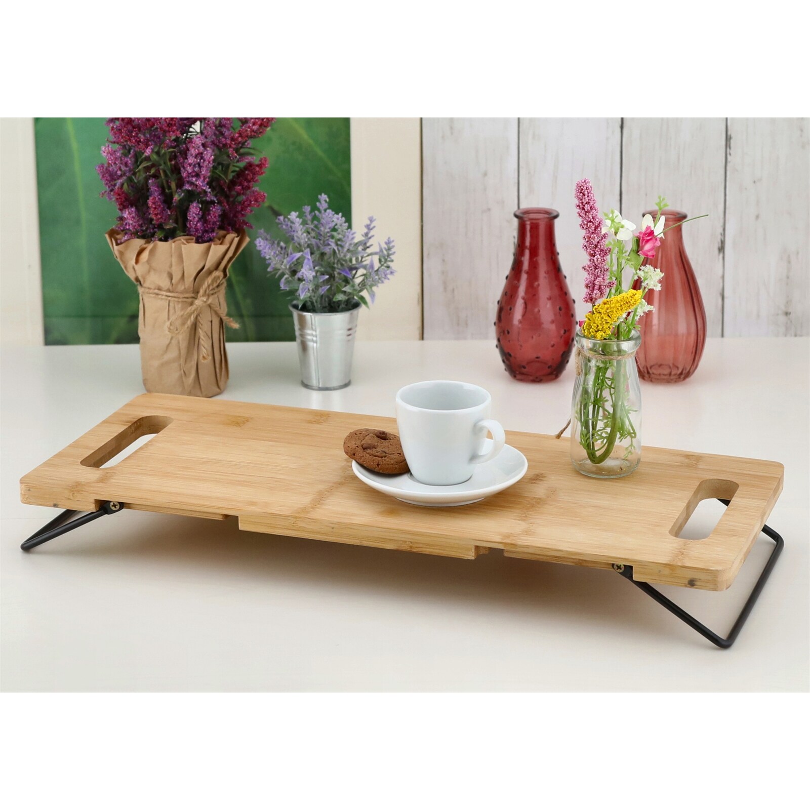 HTI-Living Betttablett Bambus