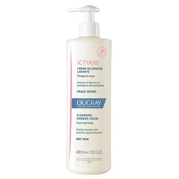 Creme de Banho de Limpeza Ducray Ictyane 400ml