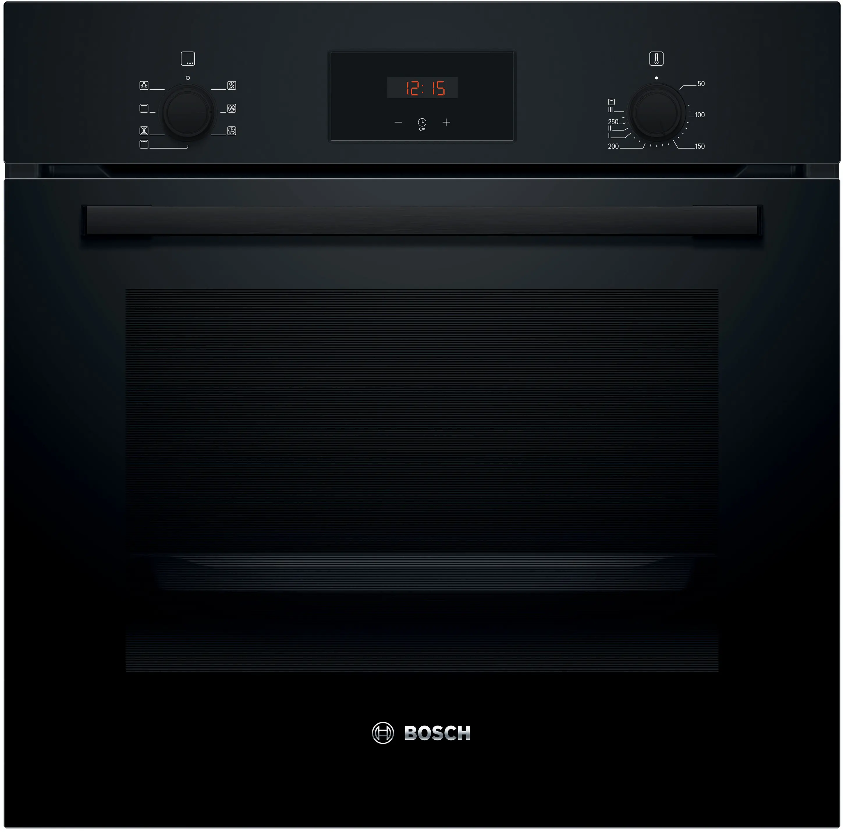 Serie 2 Bakoven 60 x 60 cm Zwart