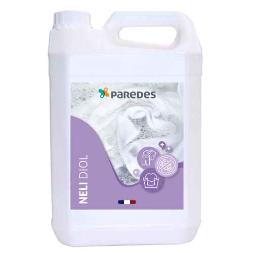 Pré-désinfectant linge Paredes Neli Diol bidon de 5L