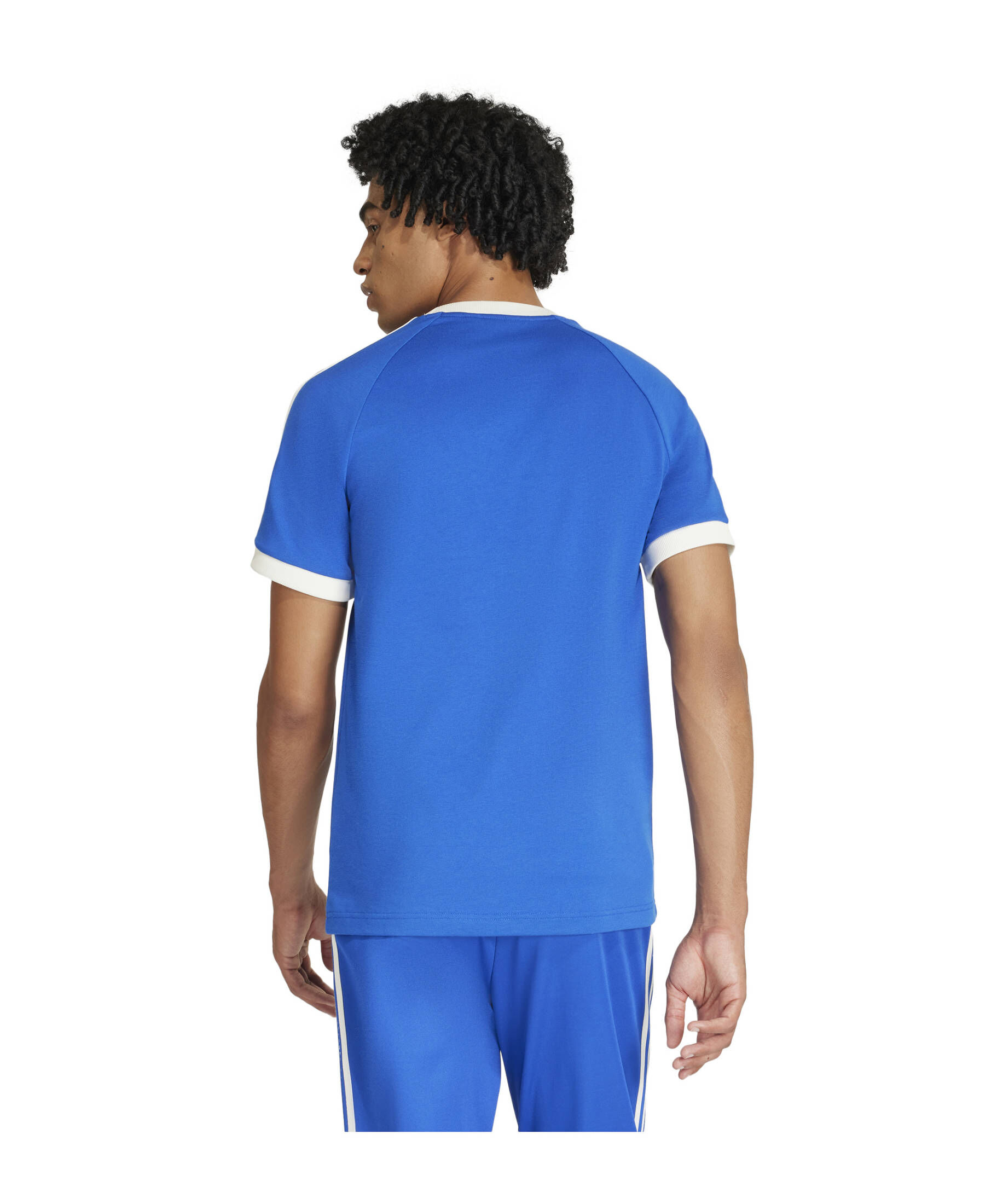 adidas Originals| Herren Fußballshirt ITALIEN ADICOLOR CLASSICS 3-STREIFEN T-SHIRT