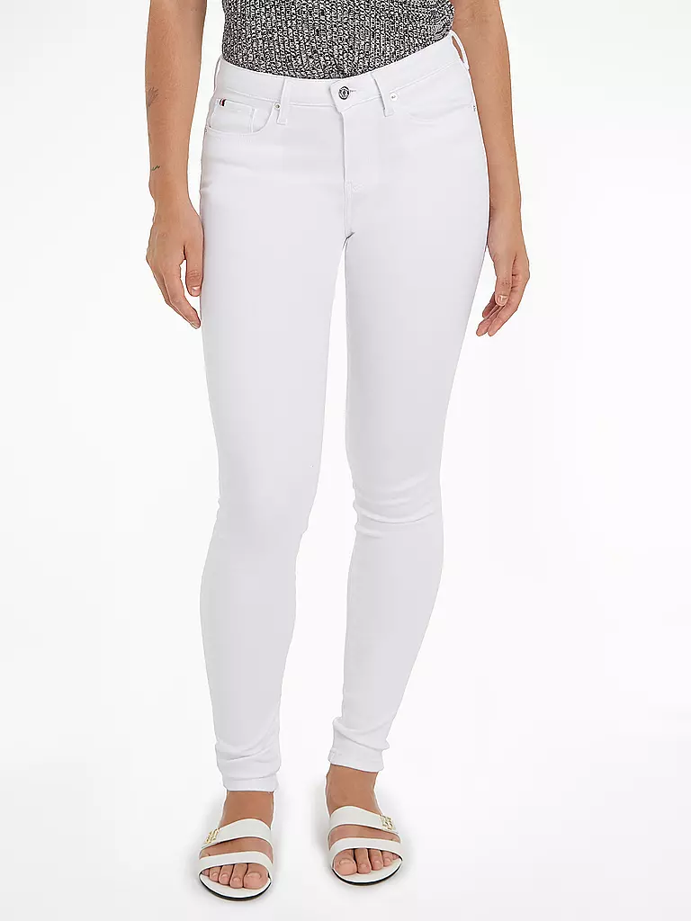 TOMMY HILFIGER Jeans Skinny Fit TH FLEX COMO weiss