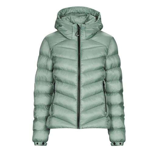 Superdry - HOODED FUJI PADDED JACKET - Vert