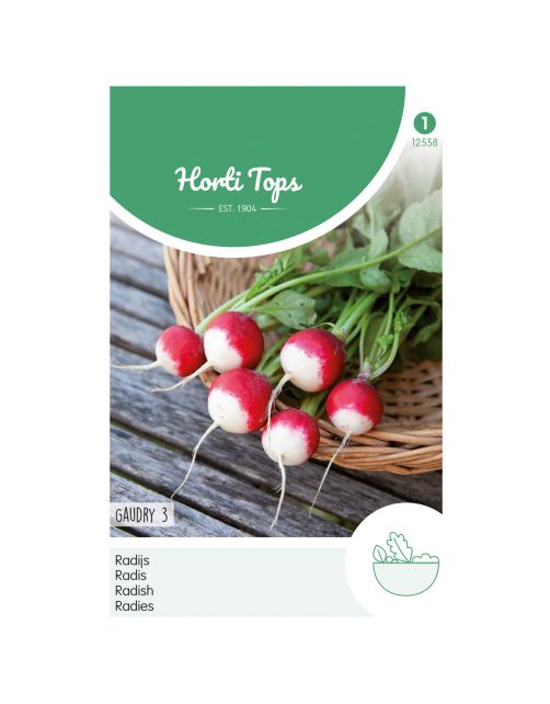 Hortitops Radijs Gaudry 3 - Groentezaden - 10 g