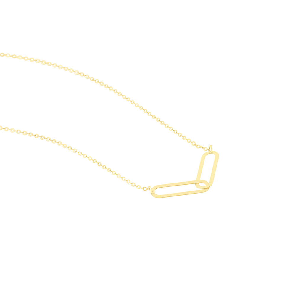 Collier Link Or Jaune