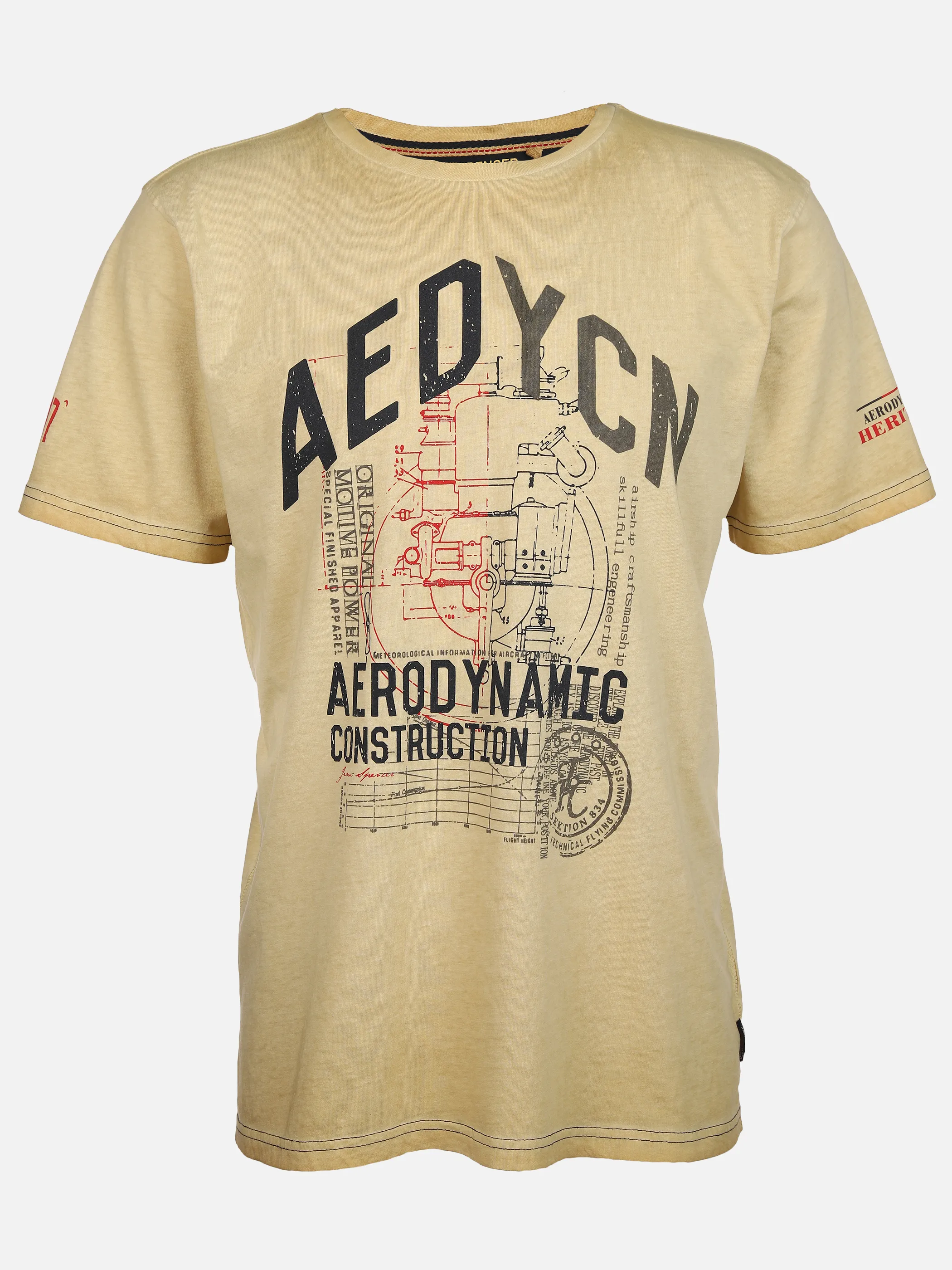 Herren Shirt mit Frontprint