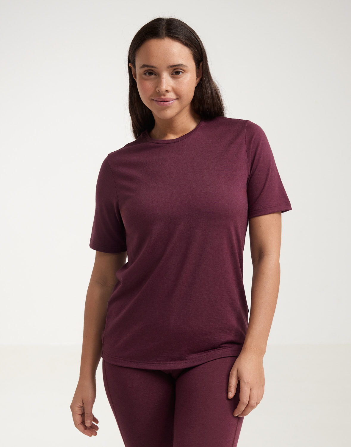 T-shirt van merinowol voor dames