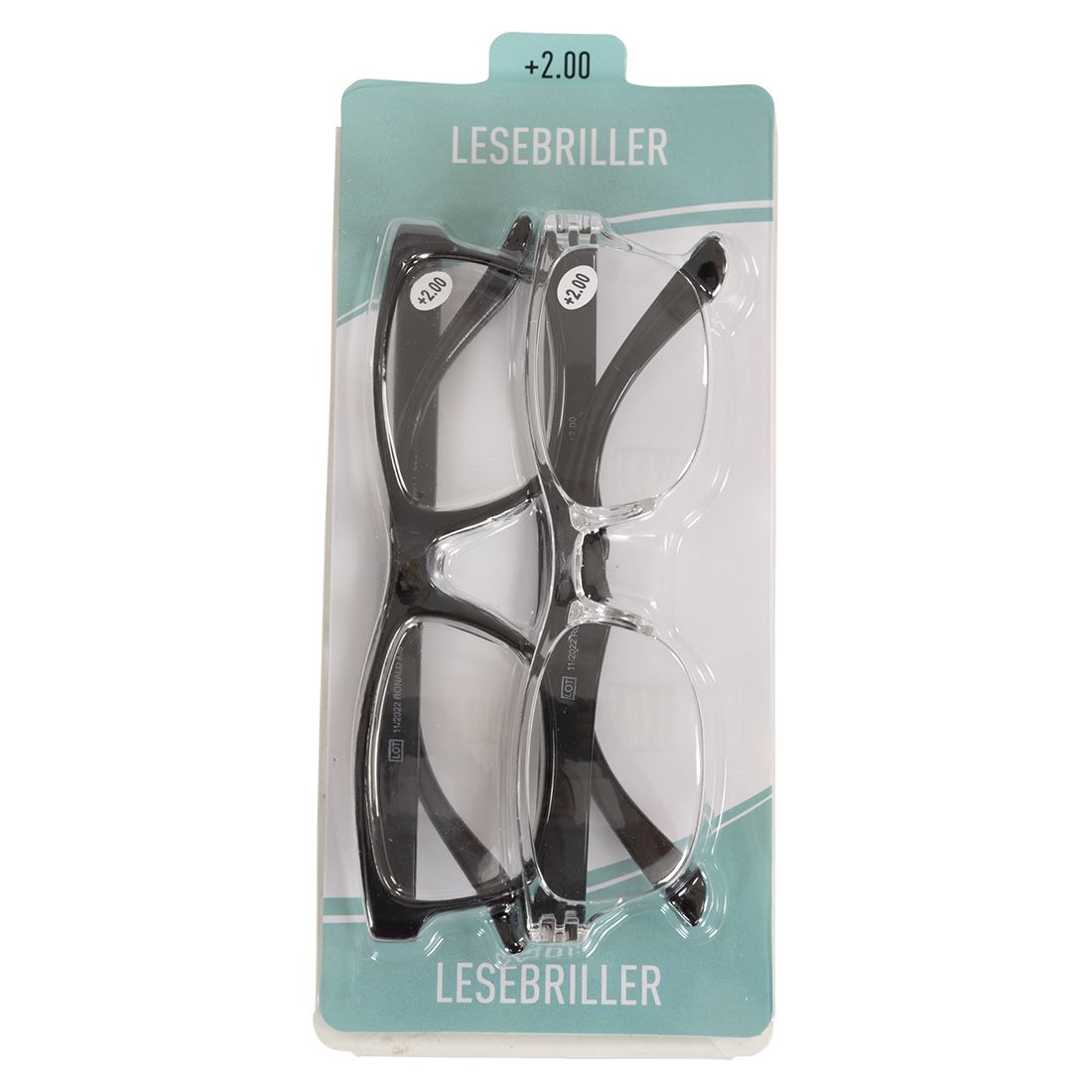 Lesebriller 2 pk