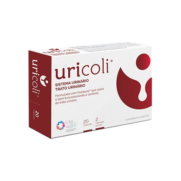 LifeWell Uricoli 20 Cápsulas