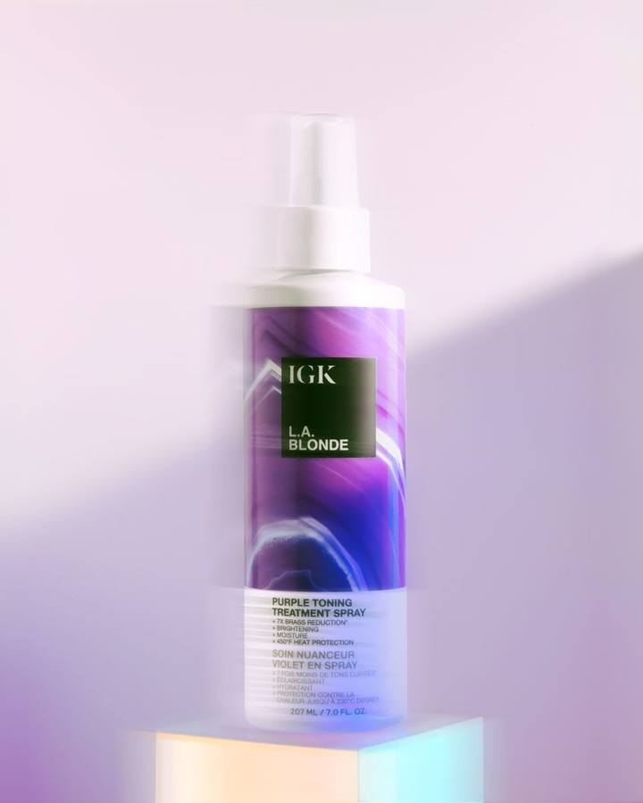 IGK LA Blonde Purple Toning Treatment Spray 207ml