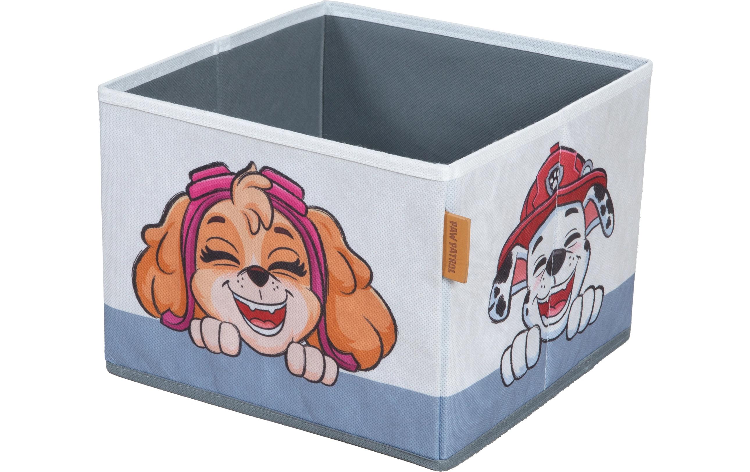 Paw Patrol klappbare Sitzbank mit BoxKlappbare Sitzbank mit Canvas Boxen