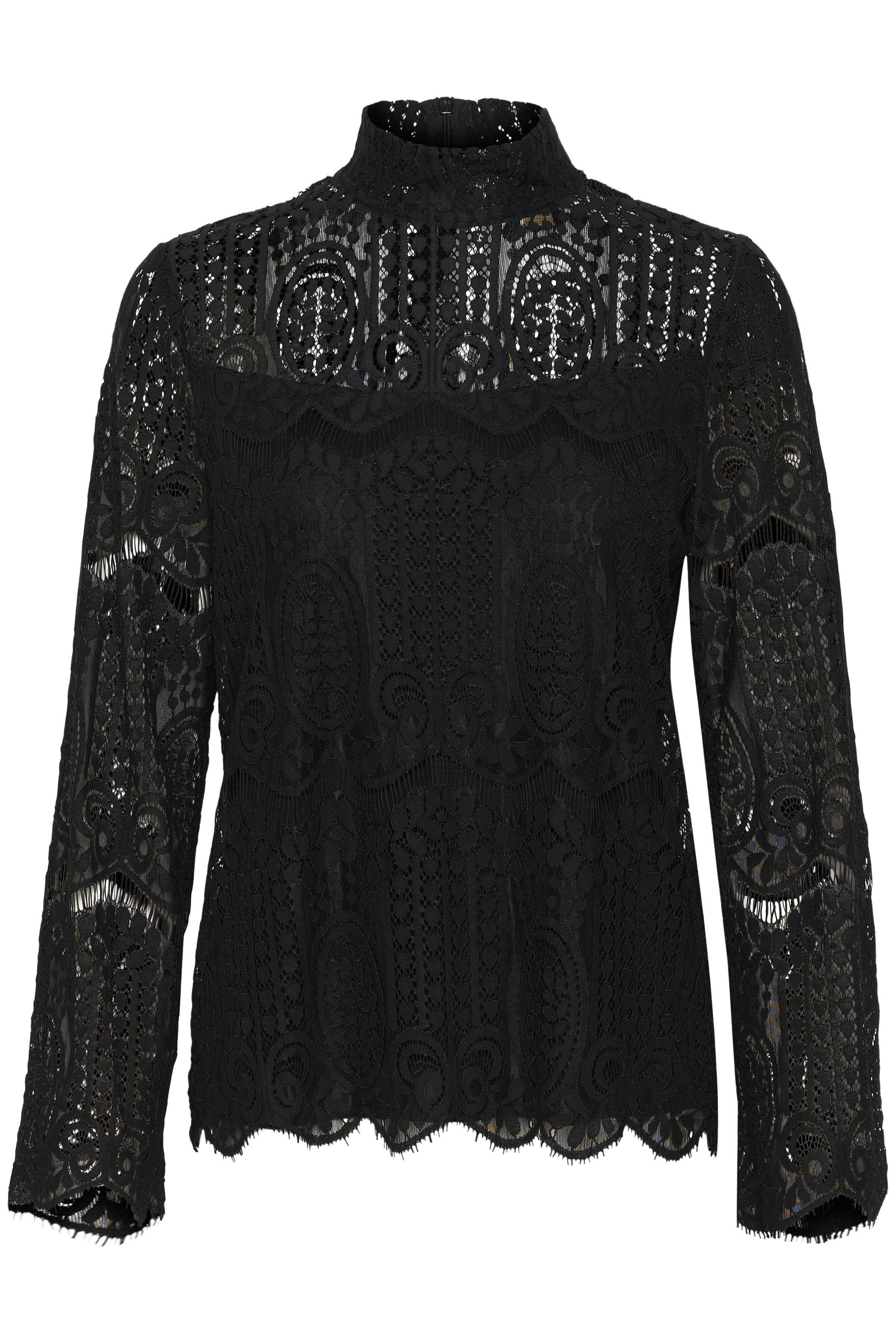 Culture - Ima Lace Blouse - Black