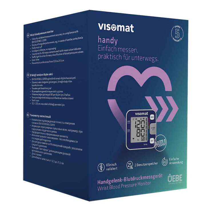 Visomat handy Handgelenk Blutdruckmessgerät, 1 St