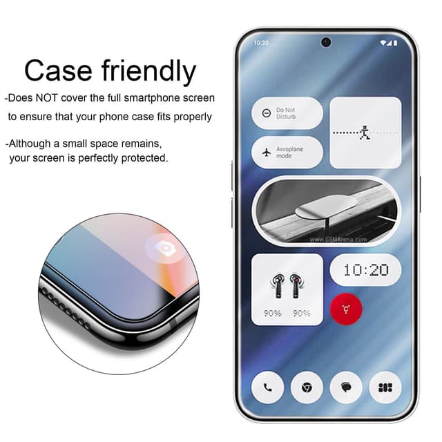 Nothing Phone 2a 3x Skærmbeskytter Beskyttelsesglas