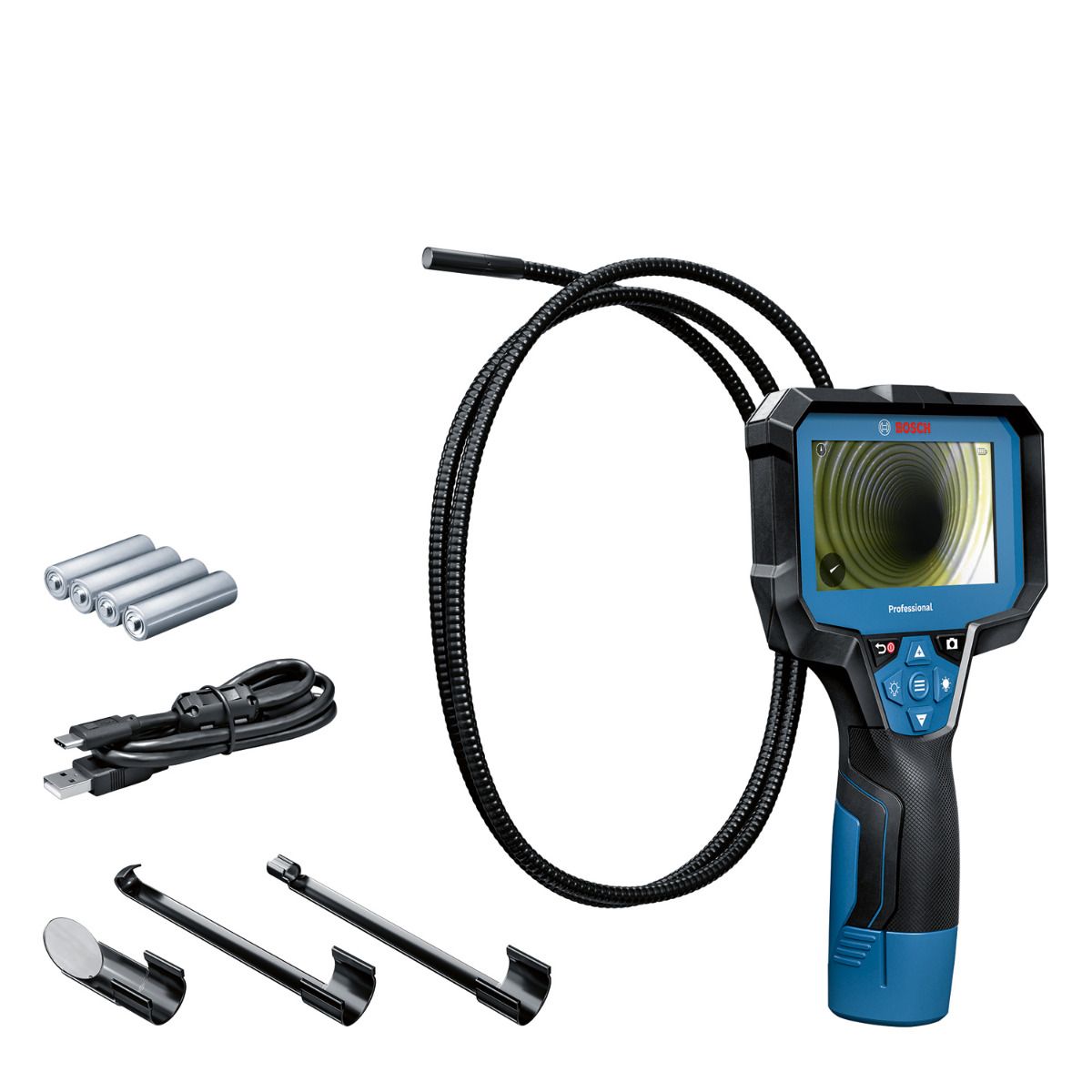 Bosch Professional GIC 12V-4-23 C Accu inspectiecamera 12V met batterijen - 0601241500