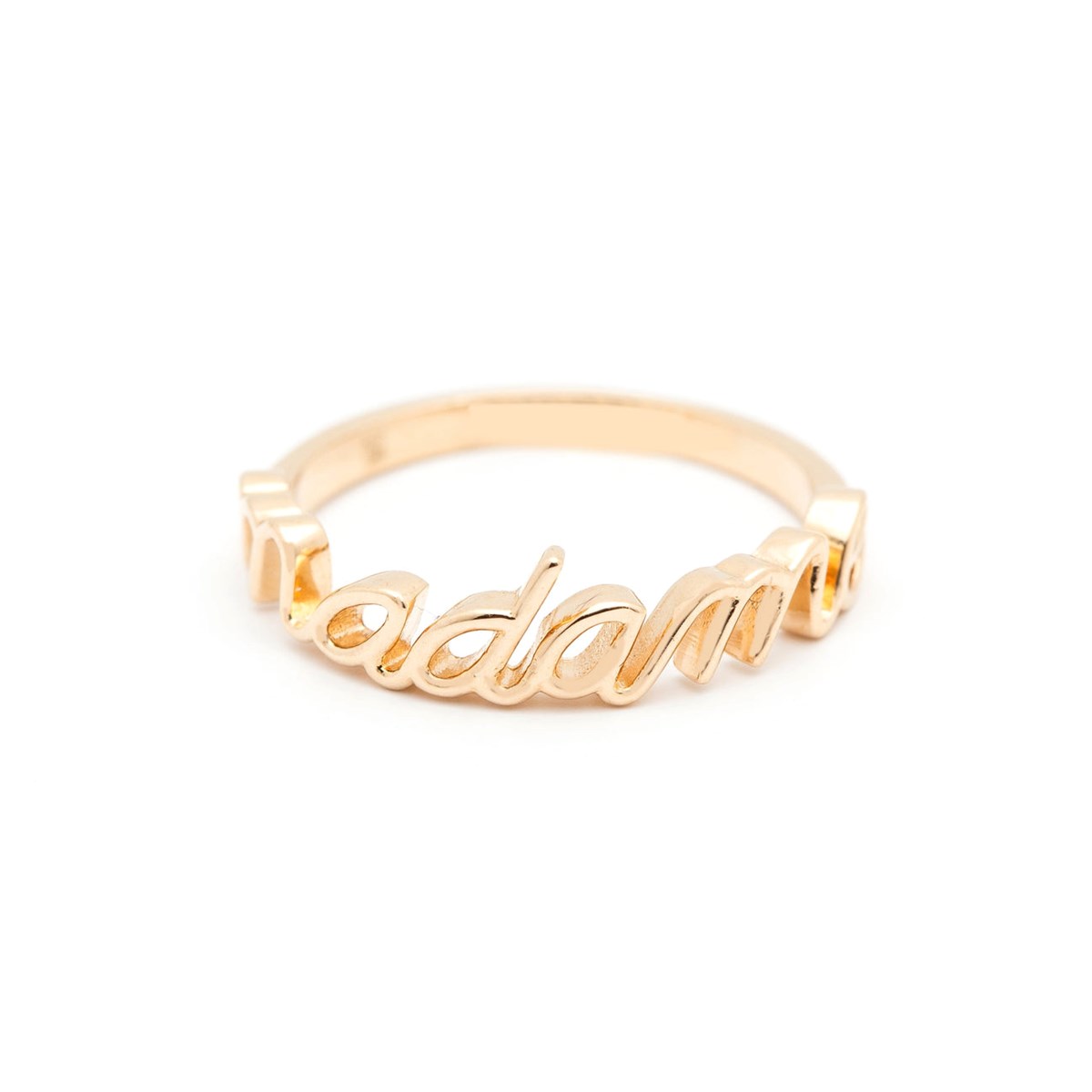 bague plaqué or - MADAME