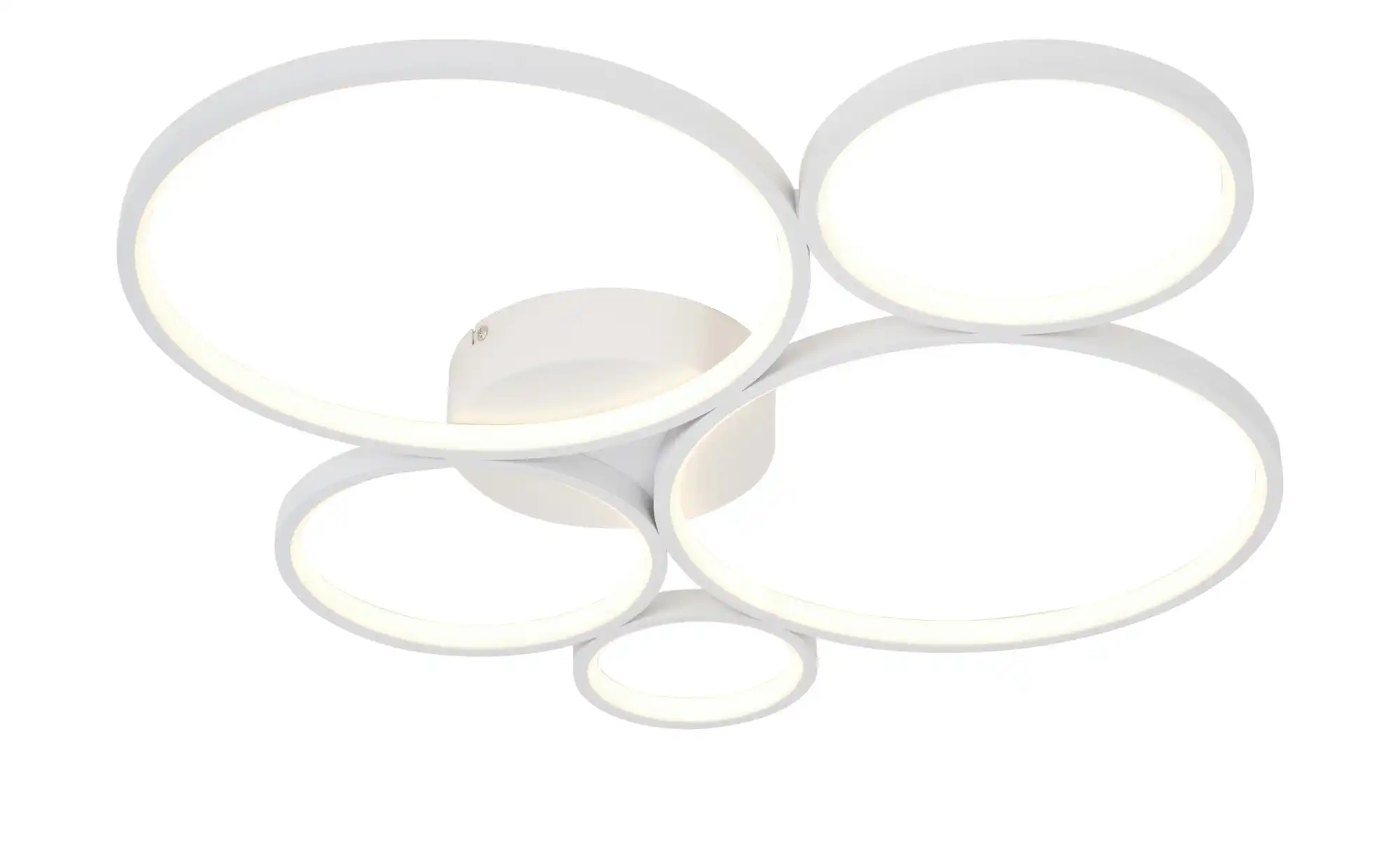 Trio LED-Deckenleuchte, Kreise, weiß