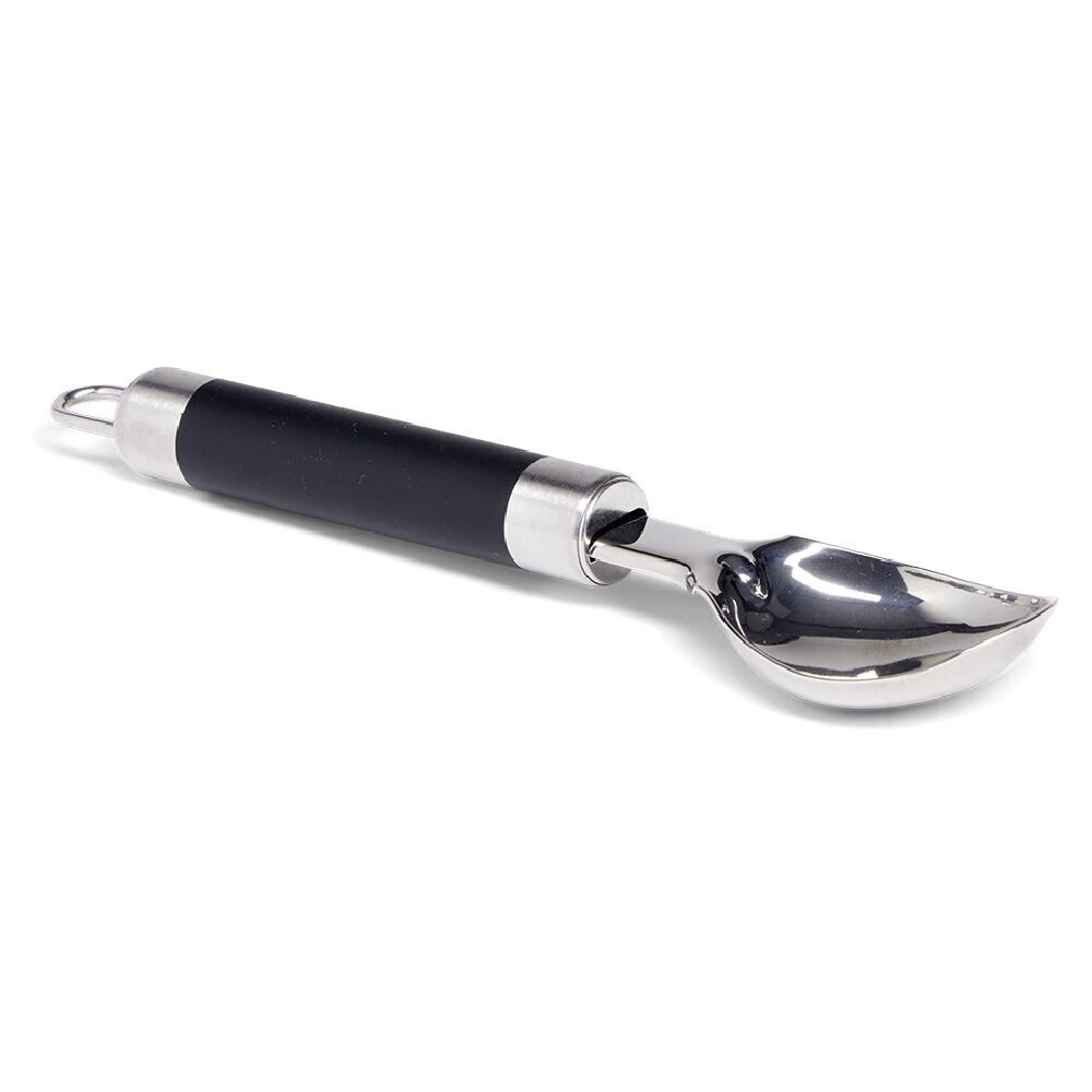 Cuillère à glace en inox avec manche en plastique L.19,5cm