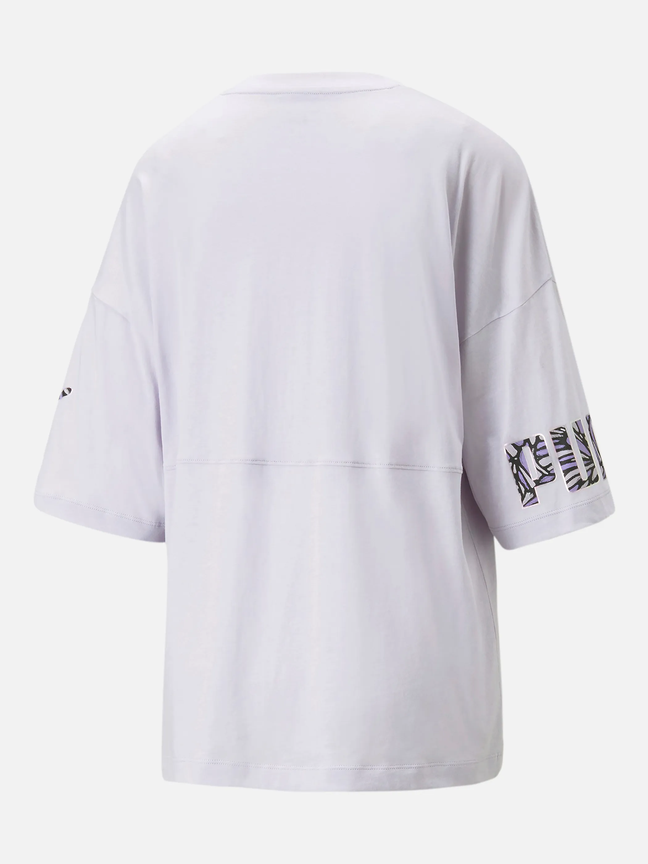 Damen Sportshirt mit buntem Logoprint