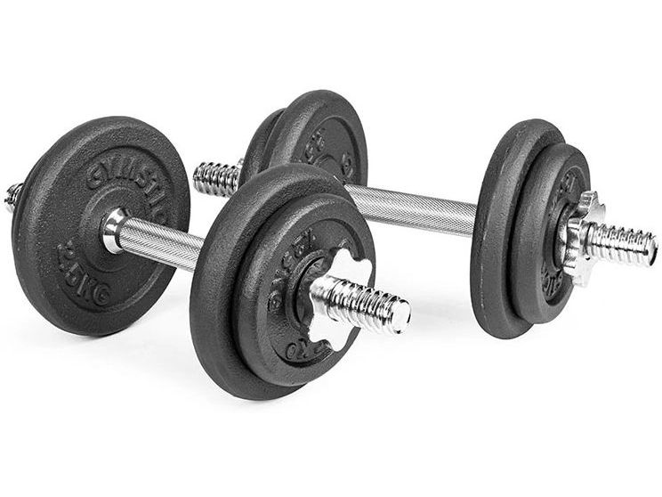 Gymstick Verstellbares Hantelset 20 kg Hantel-Set