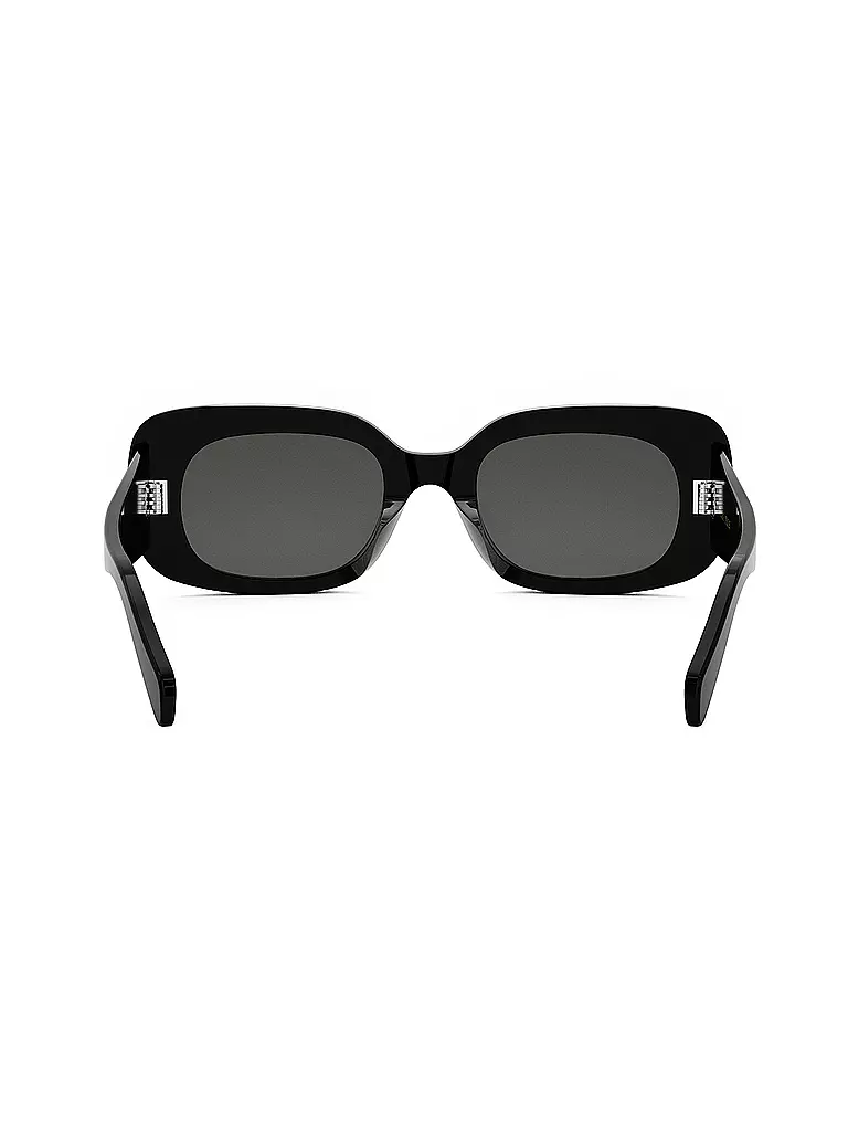 CELINE CELINE 3 Dots schwarze eckige Sonnenbrille schwarz