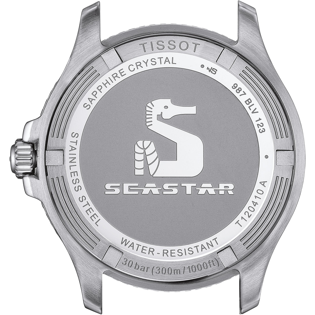 Tissot Seastar 1000 40mm Schwarz