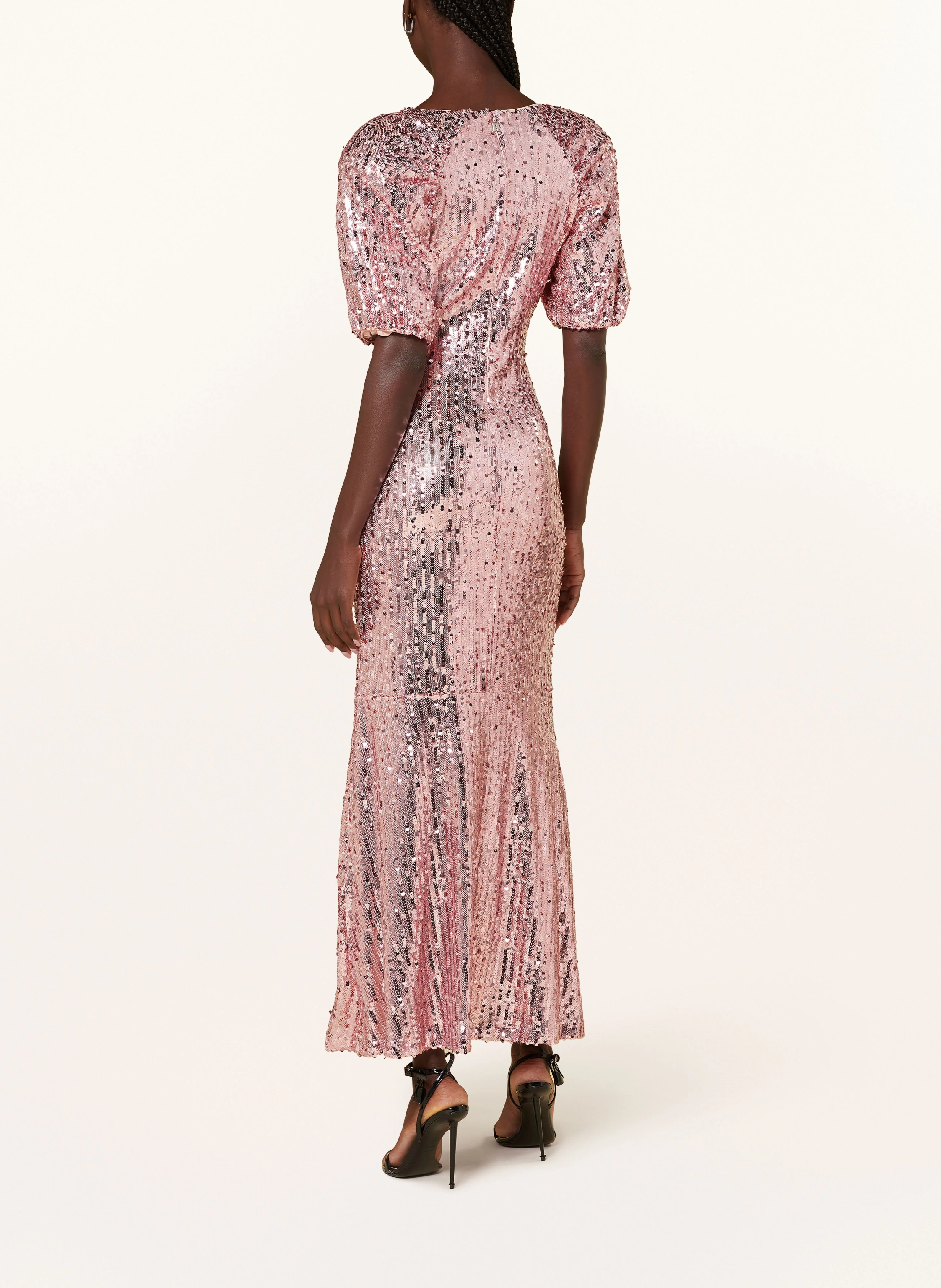 ROTATE Abendkleid mit Pailletten